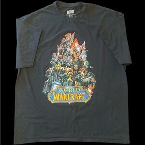 World of Warcraft Blizzard XL Graphic Tee Black Gamer Shirt